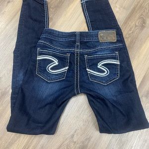 Silver Aiko Skinny Stretch Jean